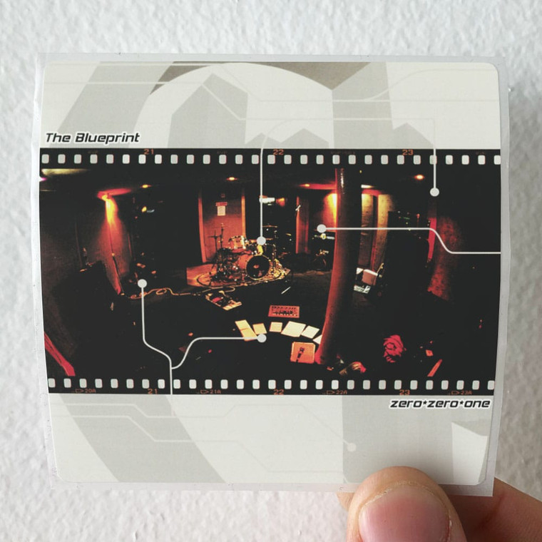 The Blueprint Zerozeroone Album Cover Sticker
