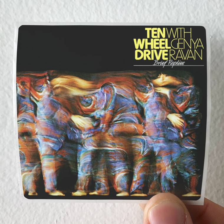 Ten Wheel Drive Brief Replies Album Cover Sticker Ten Wheel Drive Brief Replies Album Cover Sticker