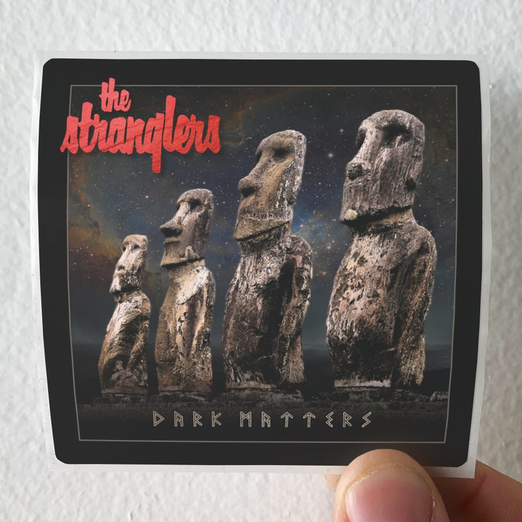 The Stranglers Dark Matters Album Cover Sticker