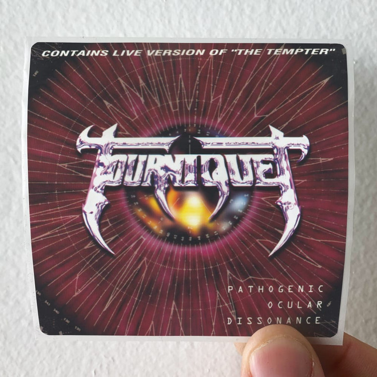 Tourniquet Pathogenic Ocular Dissonance Album Cover Sticker
