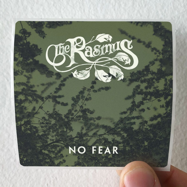 The Rasmus No Fear 2 Album Cover Sticker