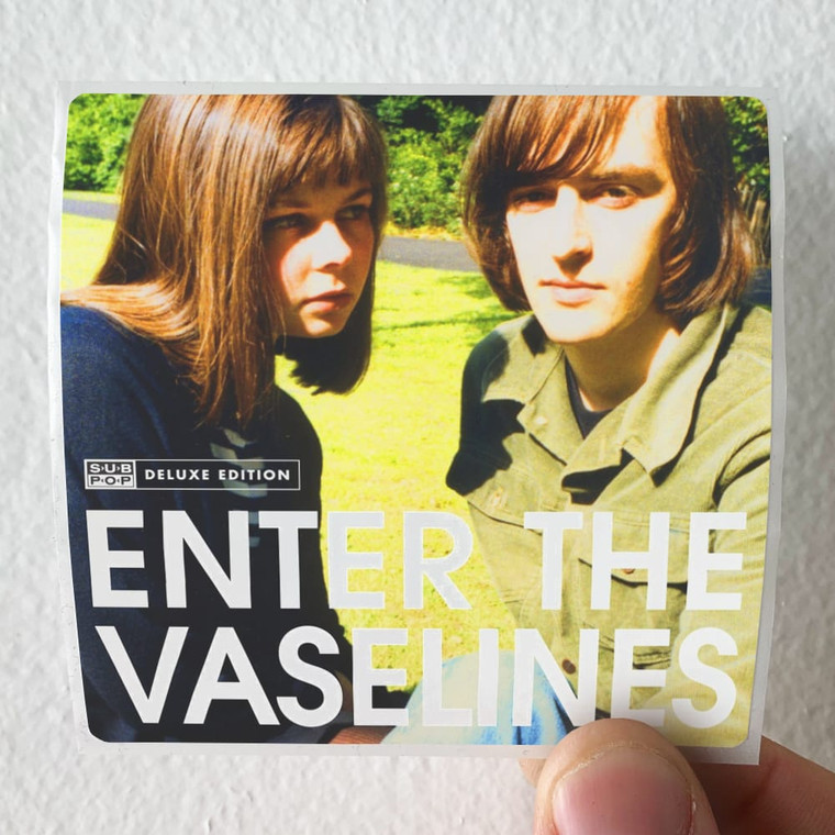 The Vaselines Enter The Vaselines Album Cover Sticker