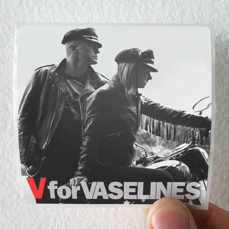 The Vaselines V For Vaselines Album Cover Sticker