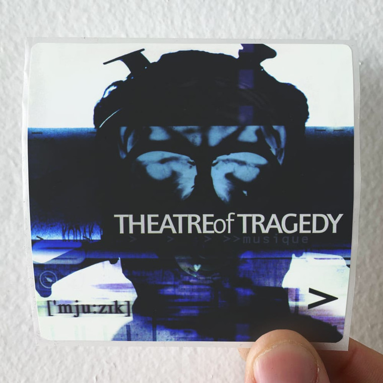 Theatre of Tragedy Mjuzk Album Cover Sticker