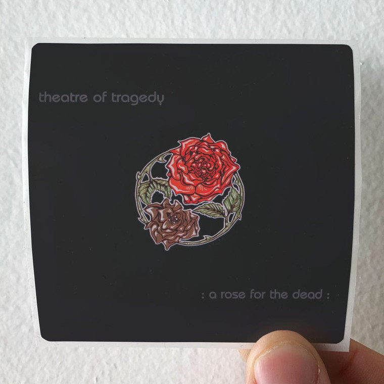 Theatre of Tragedy A Rose For The Dead Album Cover Sticker
