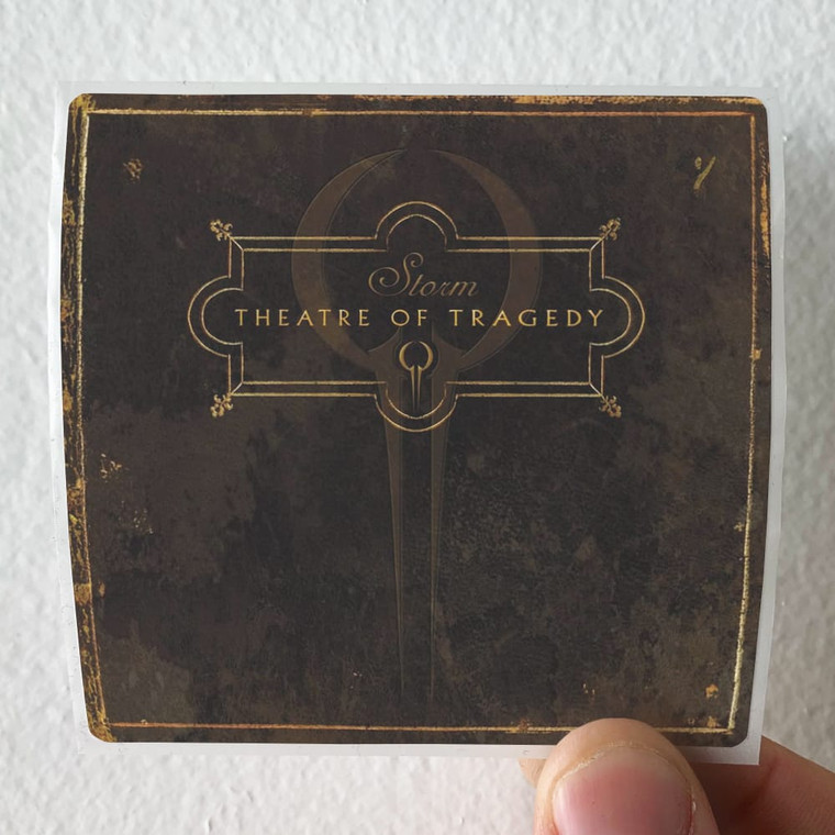 Theatre of Tragedy Storm Album Cover Sticker