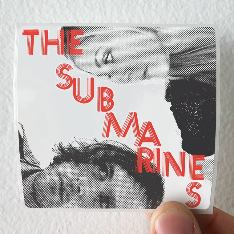 The Submarines Love Notesletter Bombs Album Cover Sticker