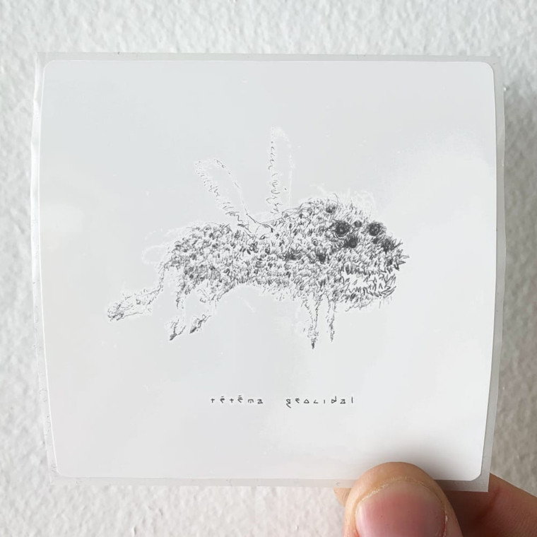 tetema Geocidal Album Cover Sticker
