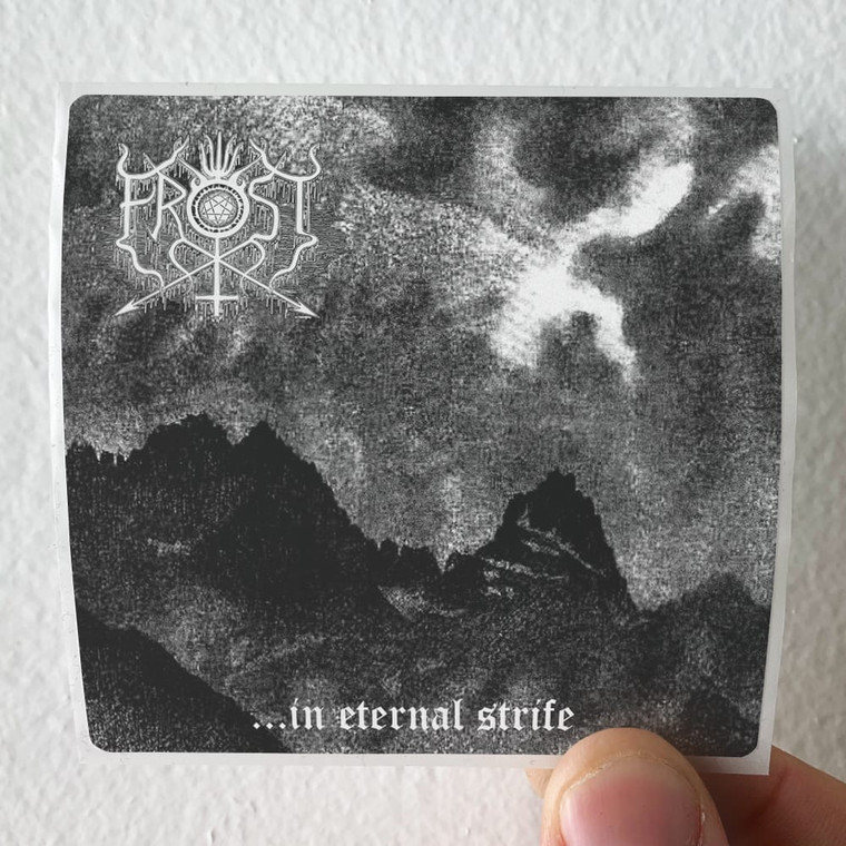 The True Frost In Eternal Strife Album Cover Sticker