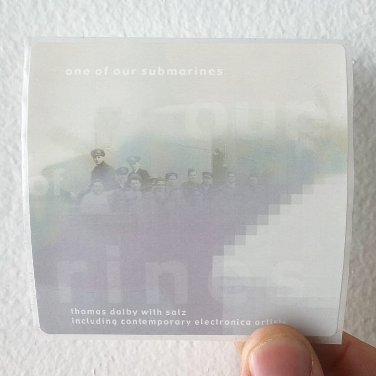 Thomas Dolby One Of Our Submarines Album Cover Sticker