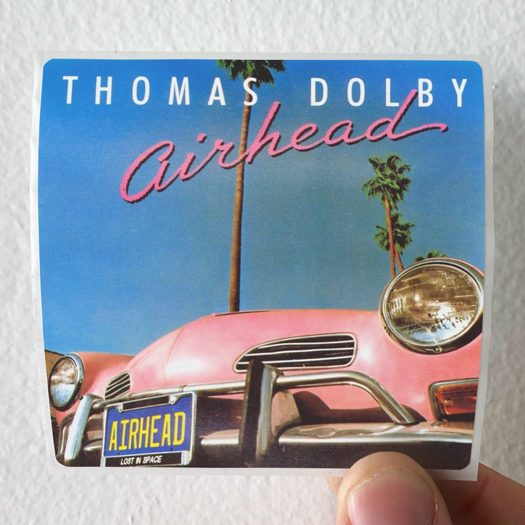 Thomas Dolby Airhead Album Cover Sticker