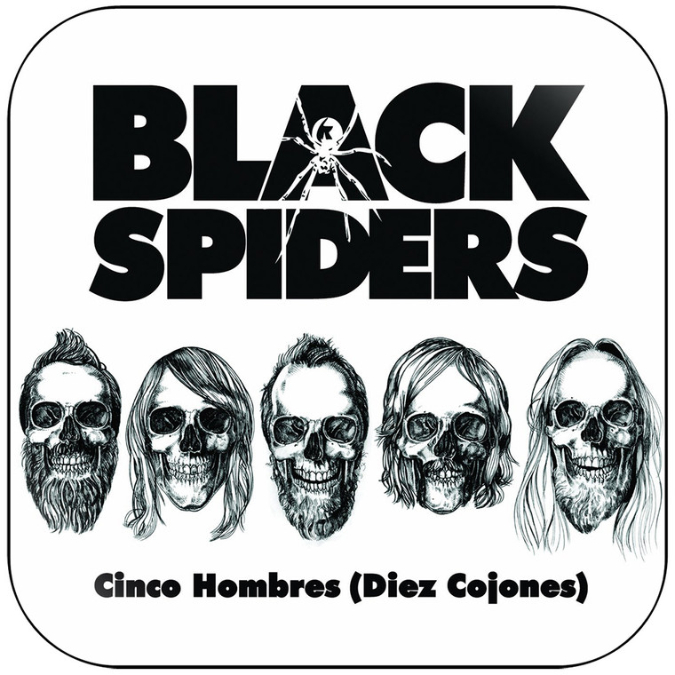 Black Spiders Kiss Tried To Kill Me Album Cover Sticker Album Cover Sticker