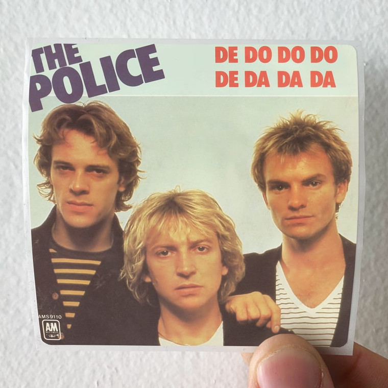 The Police De Do Do Do De Da Da Da 2 Album Cover Sticker