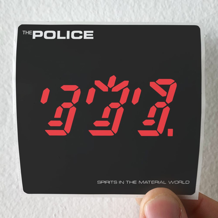 The Police Spirits In The Material World Album Cover Sticker