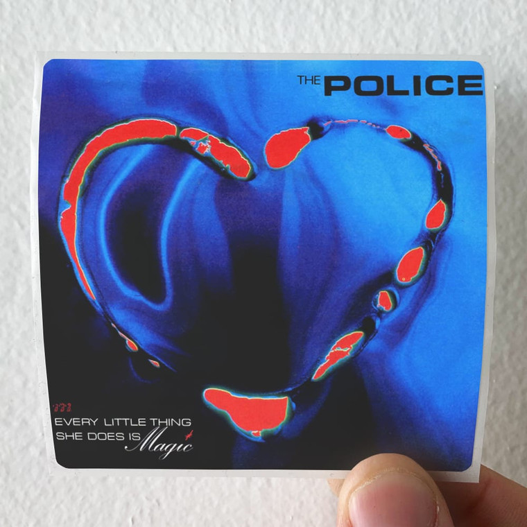 The Police Every Little Thing She Does Is Magic 1 Album Cover Sticker