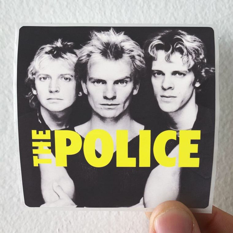 The Police The Police Album Cover Sticker