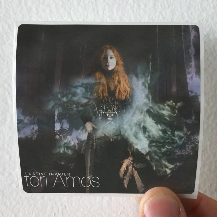 Tori Amos Native Invader Album Cover Sticker