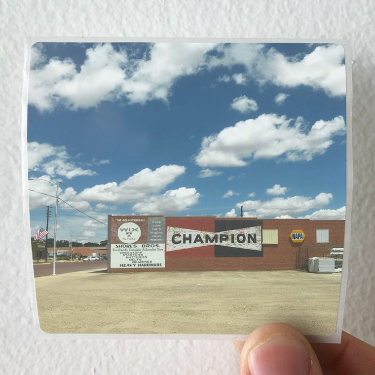 The Ataris Rare B Sides And Covers Vol 1 Album Cover Sticker The Ataris Rare B Sides And Covers Vol 1 Album Cover Sticker