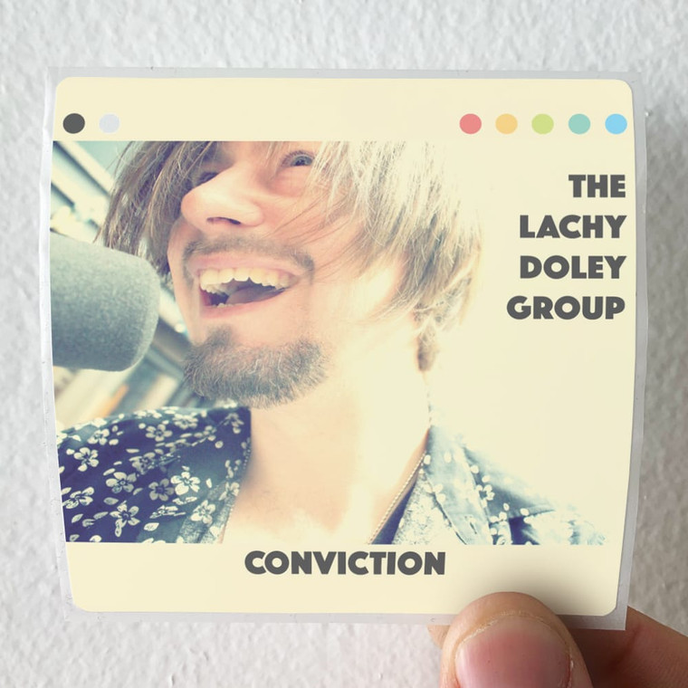 The Lachy Doley Group Conviction Album Cover Sticker