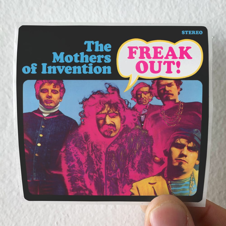 The Mothers of Invention Freak Out 1 Album Cover Sticker