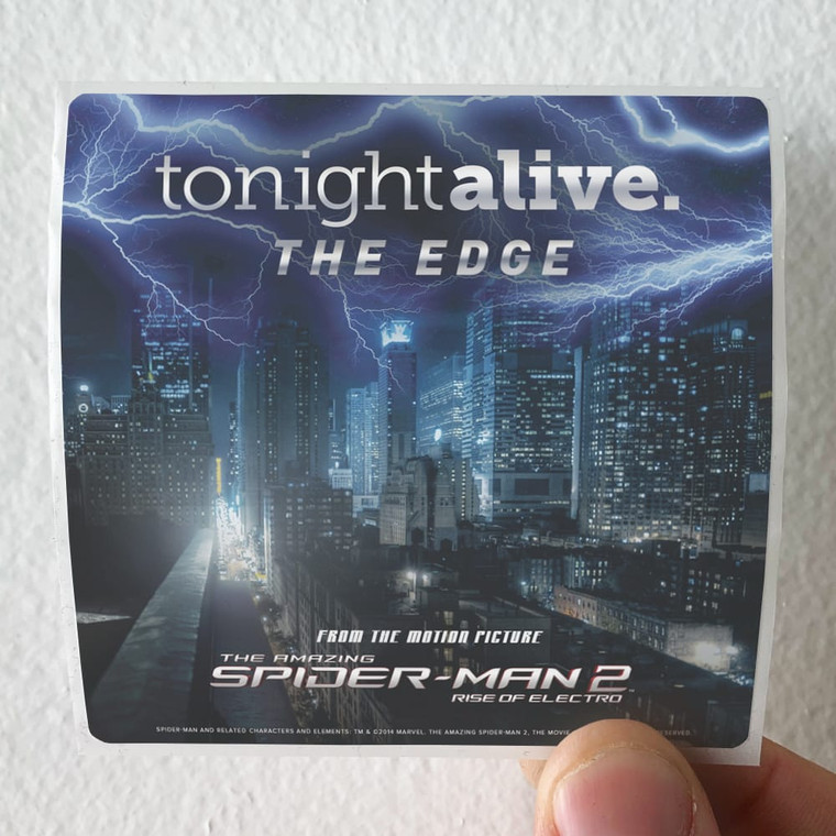 Tonight Alive The Edge Album Cover Sticker