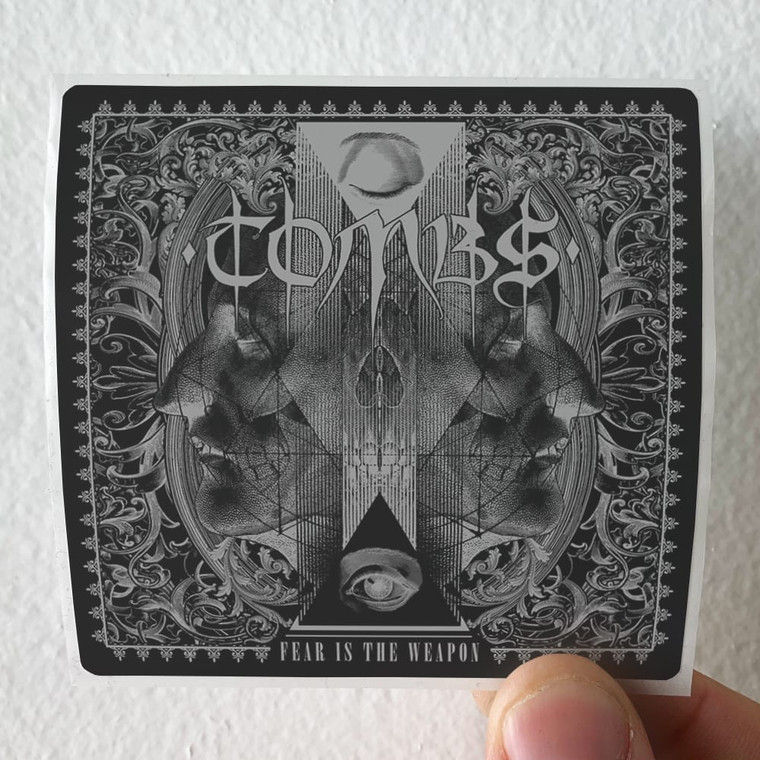Tombs Fear Is The Weapon Album Cover Sticker