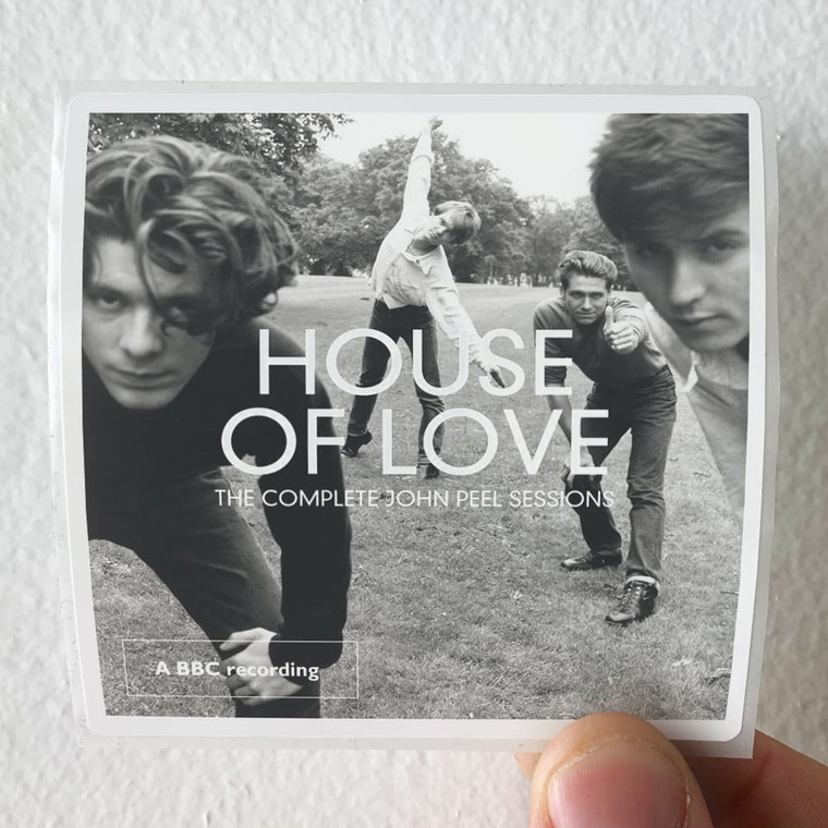 The House of Love The Complete John Peel Sessions Album Cover Sticker