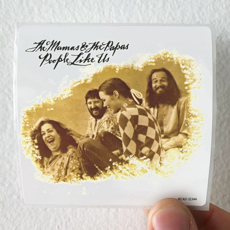 The Mamas and the Papas People Like Us Album Cover Sticker