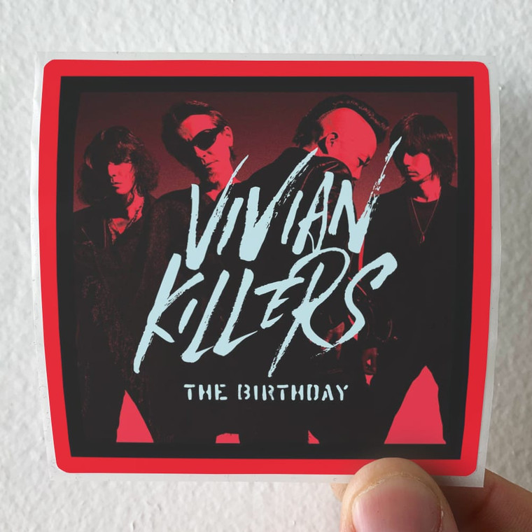 The Birthday Vivian Killers Album Cover Sticker
