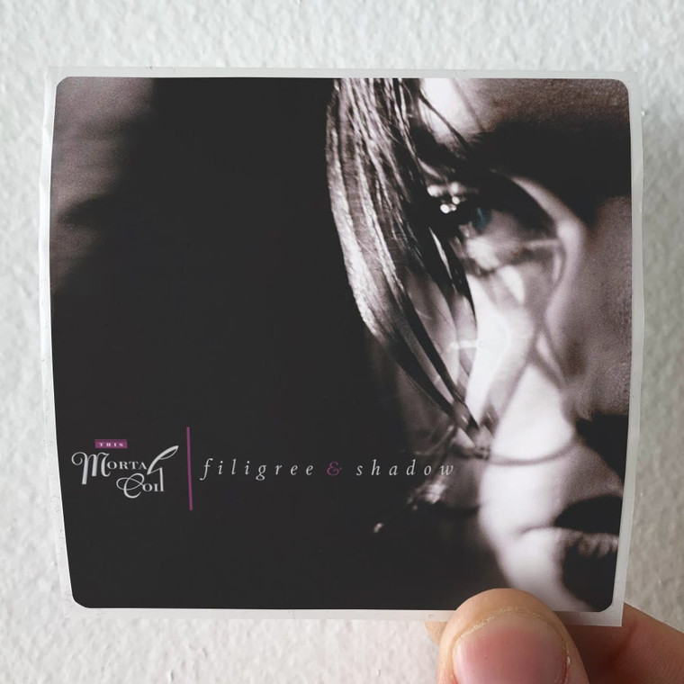 This Mortal Coil Filigree Shadow 2 Album Cover Sticker