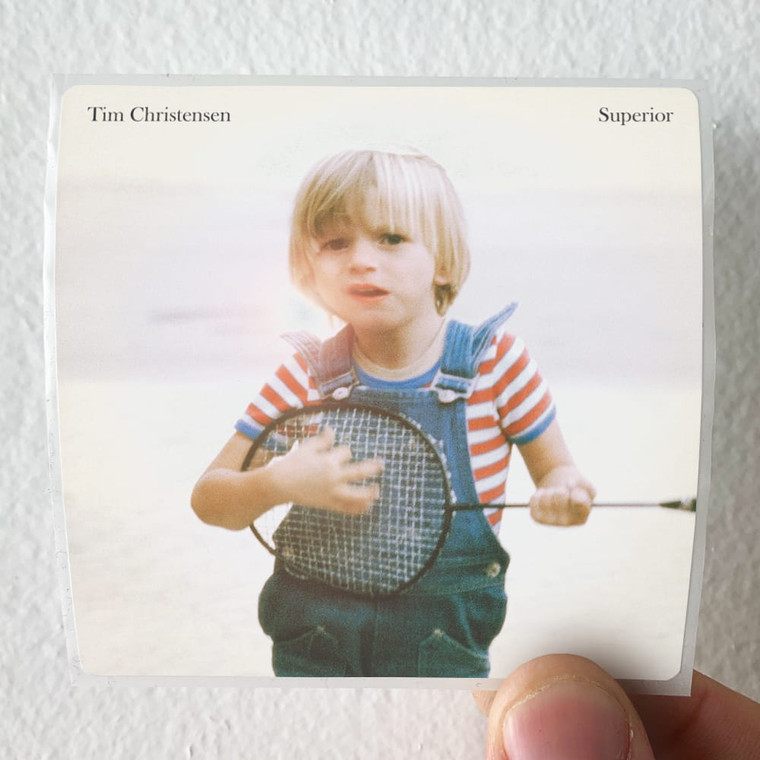Tim Christensen Superior Album Cover Sticker