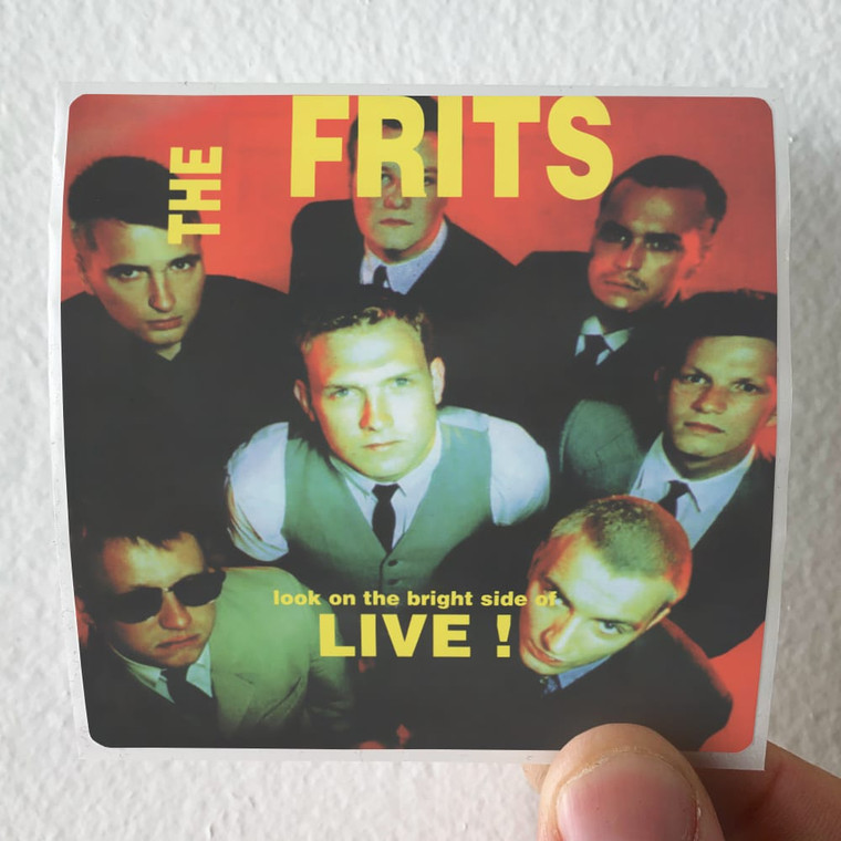 The Frits Look On The Bright Side Of Live Album Cover Sticker The Frits Look On The Bright Side Of Live Album Cover Sticker