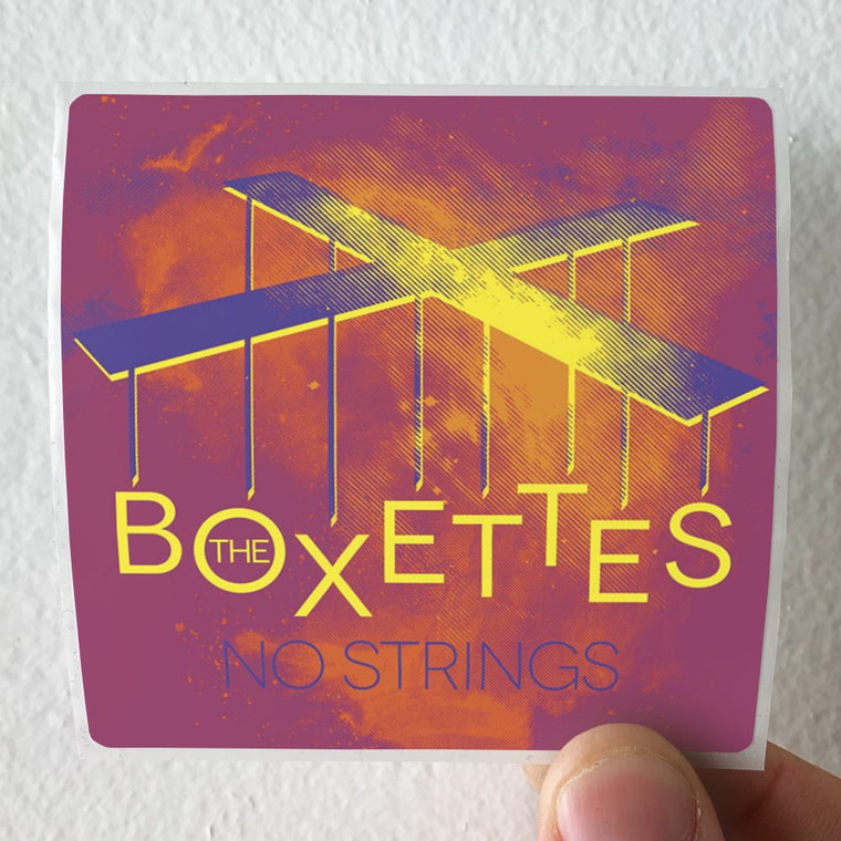 The Boxettes No Strings Album Cover Sticker