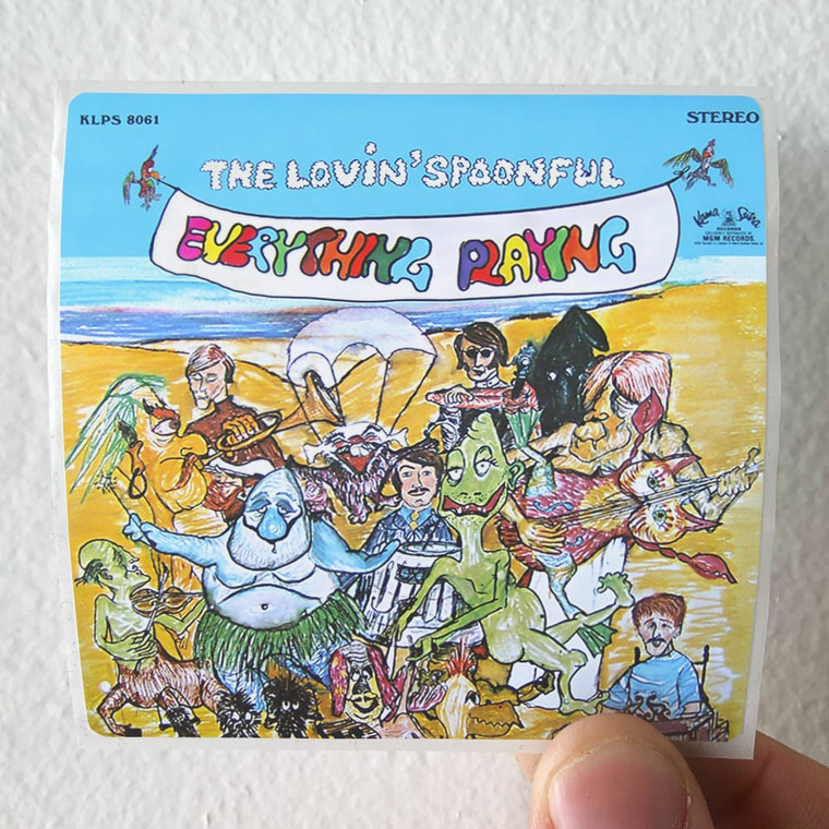The Lovin Spoonful Everything Playing Album Cover Sticker