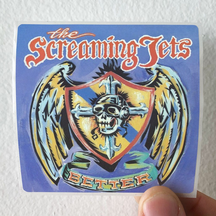 The Screaming Jets Better 1 Album Cover Sticker