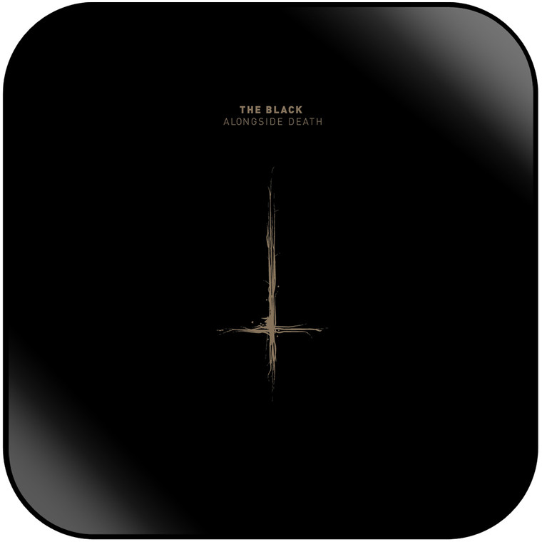 The Black The Priest Of Satan Album Cover Sticker Album Cover Sticker