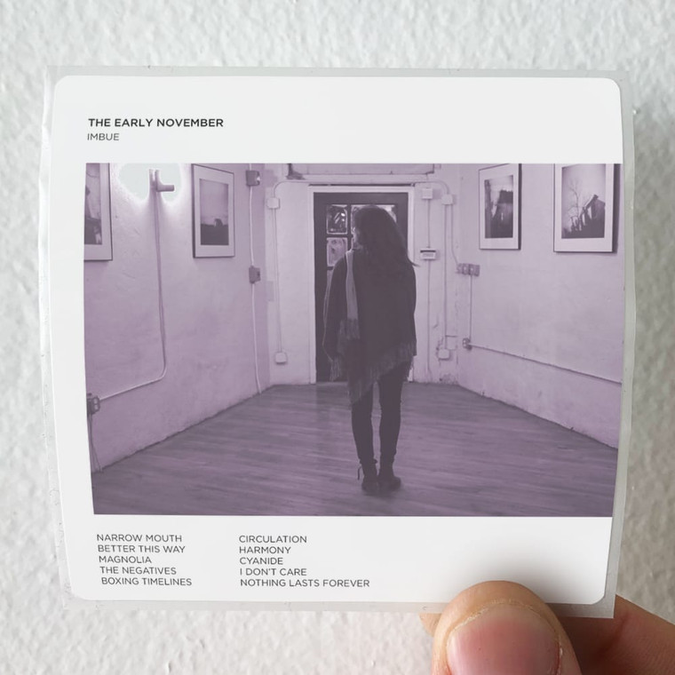 The Early November Imbue Album Cover Sticker