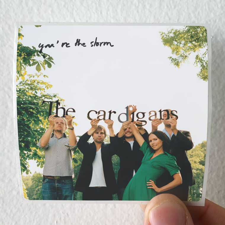 The Cardigans Youre The Storm Album Cover Sticker