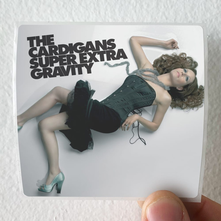 The Cardigans Super Extra Gravity 1 Album Cover Sticker