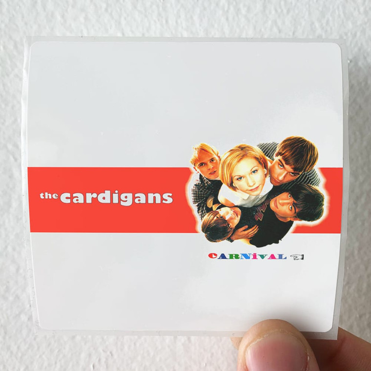 The Cardigans Carnival 1 Album Cover Sticker