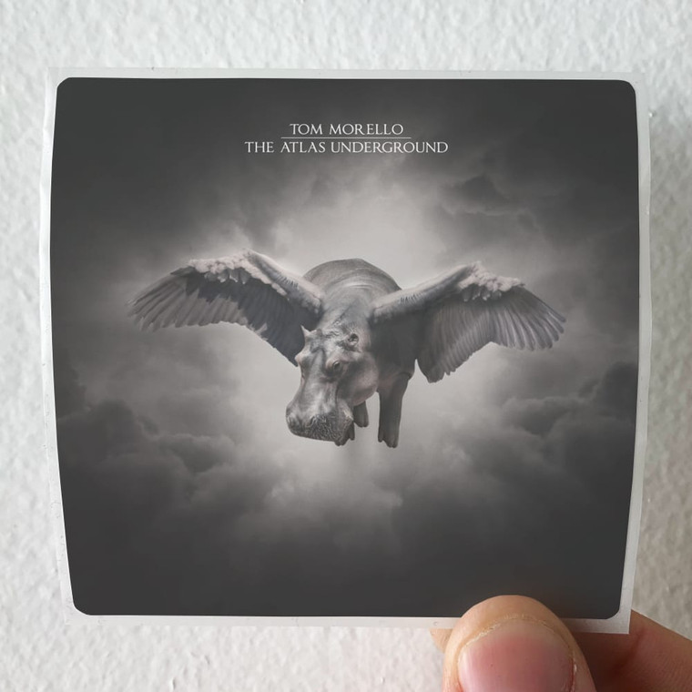 Tom Morello The Atlas Underground Album Cover Sticker