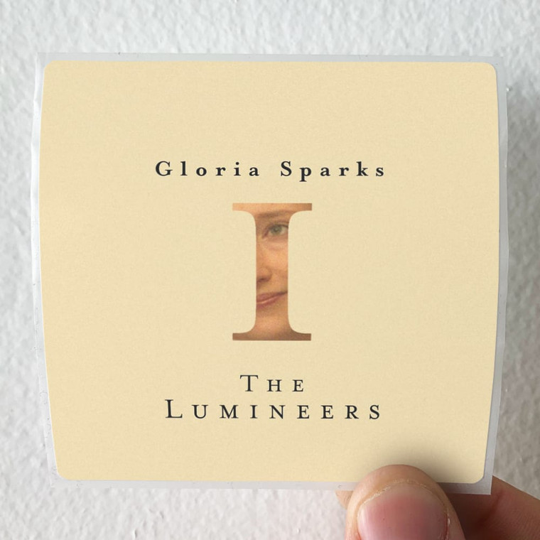 The Lumineers Gloria Sparks Album Cover Sticker