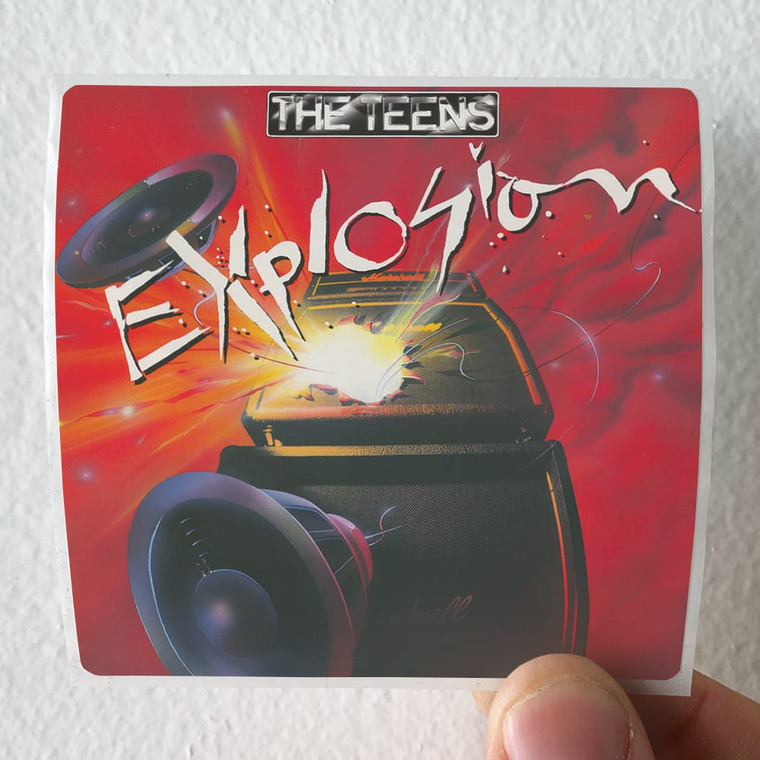 The Teens Explosion Album Cover Sticker
