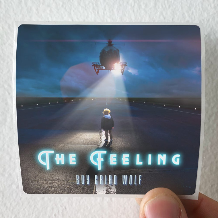 The Feeling Boy Cried Wolf Album Cover Sticker