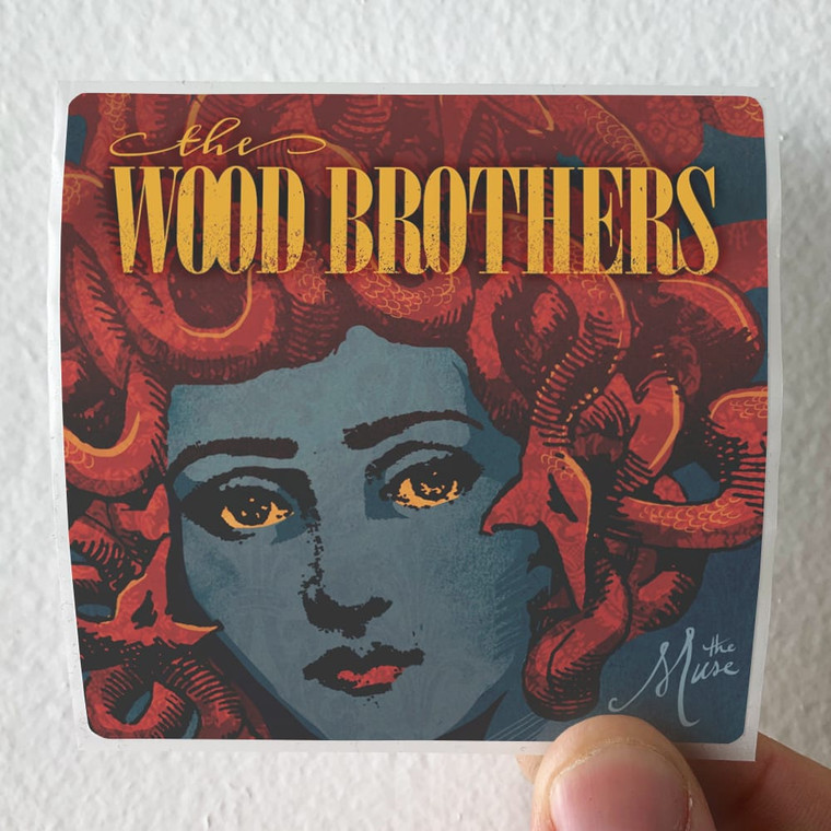 The Wood Brothers The Muse Album Cover Sticker The Wood Brothers The Muse Album Cover Sticker