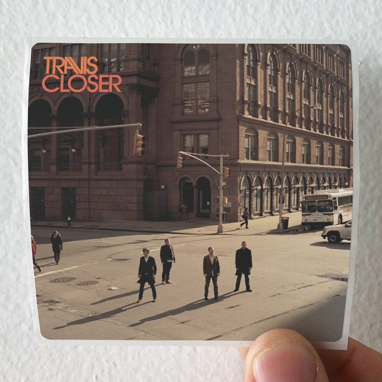 Travis Closer Album Cover Sticker