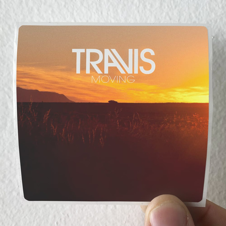 Travis Moving Album Cover Sticker