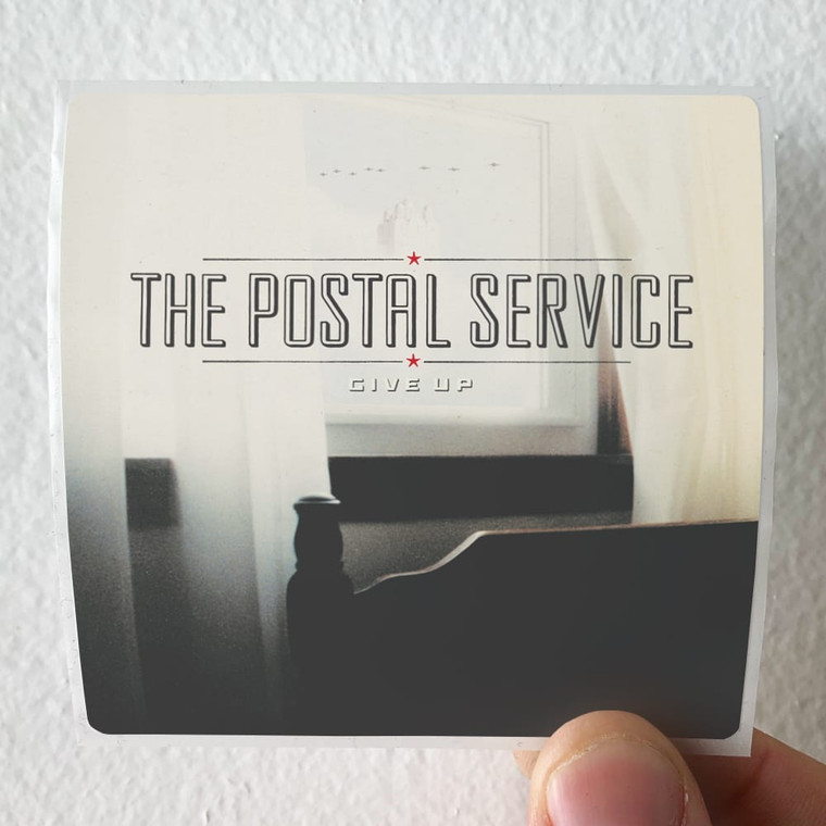 The Postal Service Give Up 1 Album Cover Sticker