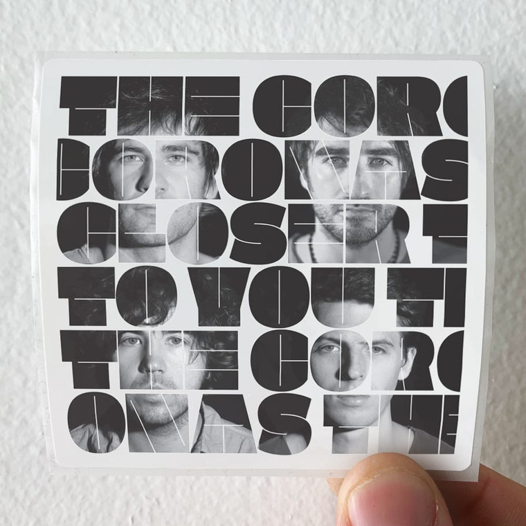 The Coronas Closer To You Album Cover Sticker