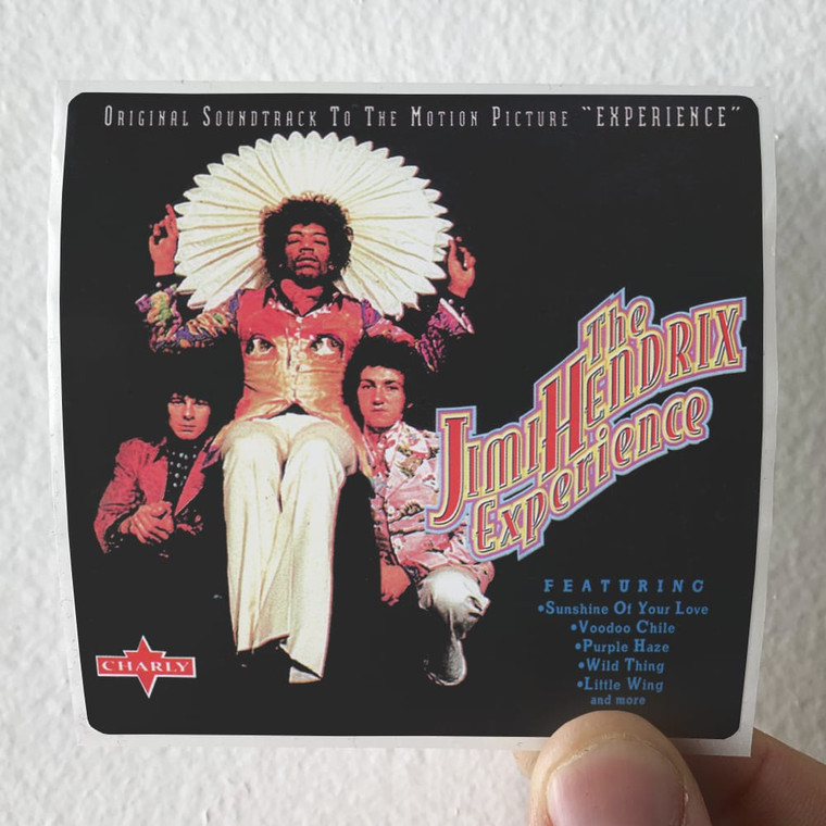 The Jimi Hendrix Experience Original Soundtrack To The Motion Picture Experience Album Cover Sticker